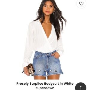 Presley Surplice Bodysuit